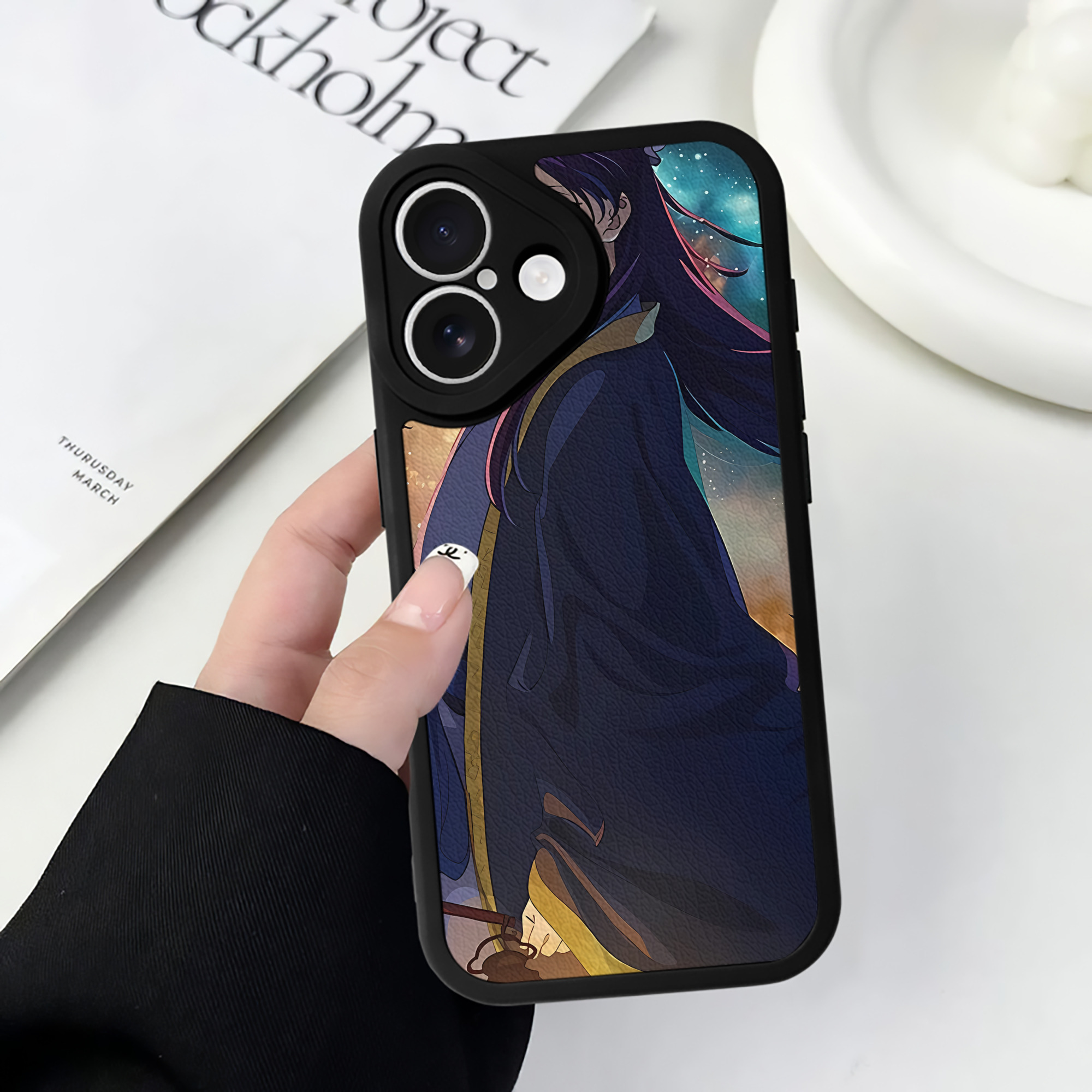 薬屋のひとりごと The Apothecary Diaries 【iPhone 16シリーズ対応】シリコンスマホケース（レザー調） 材質：シリコン